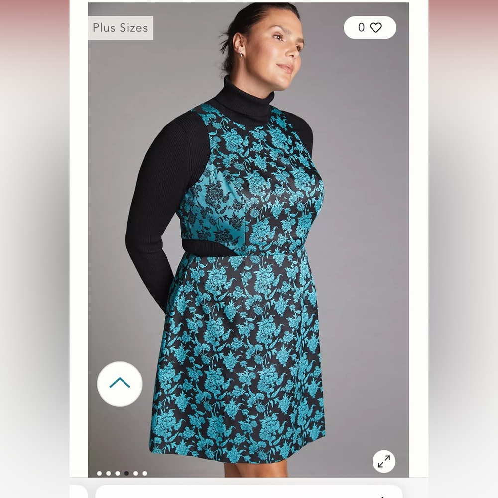 Floral Mini Dress- Anthropology